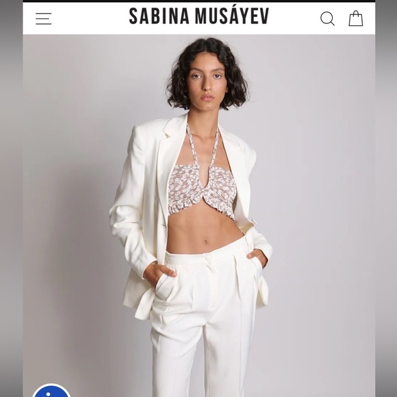 SABINA MUSÁYEV Jackets & Blazers - NWT SABINA MUSÁYEV Marcello Jacket Blazer